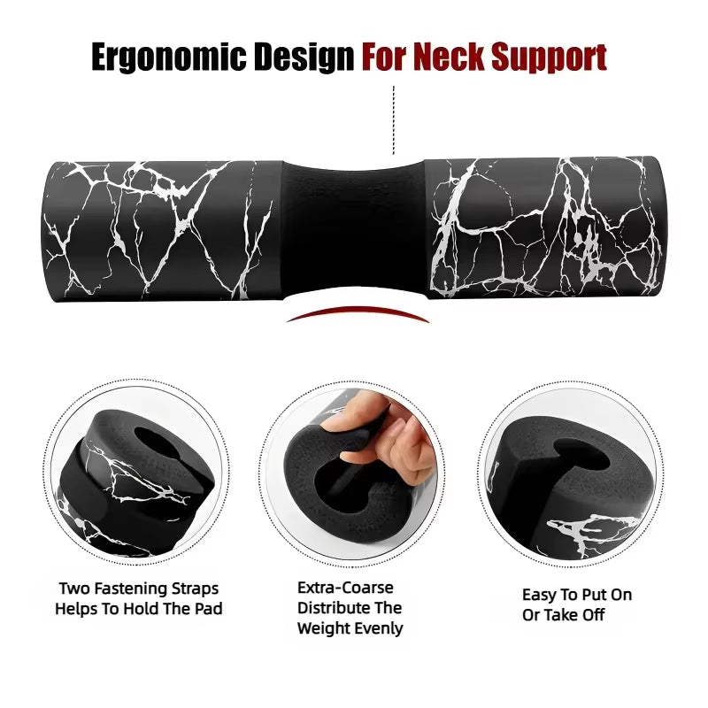 Barbell Shoulder Pads Thickened Non-Slip Support Gym Fitness Weightlifting Squat Dumbbel Neck Protection Pad Strength Workout