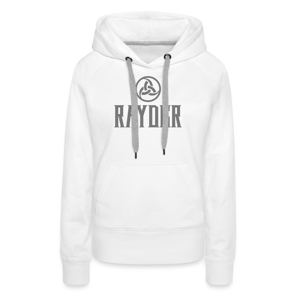 Valknut Women’s Hoodie - white