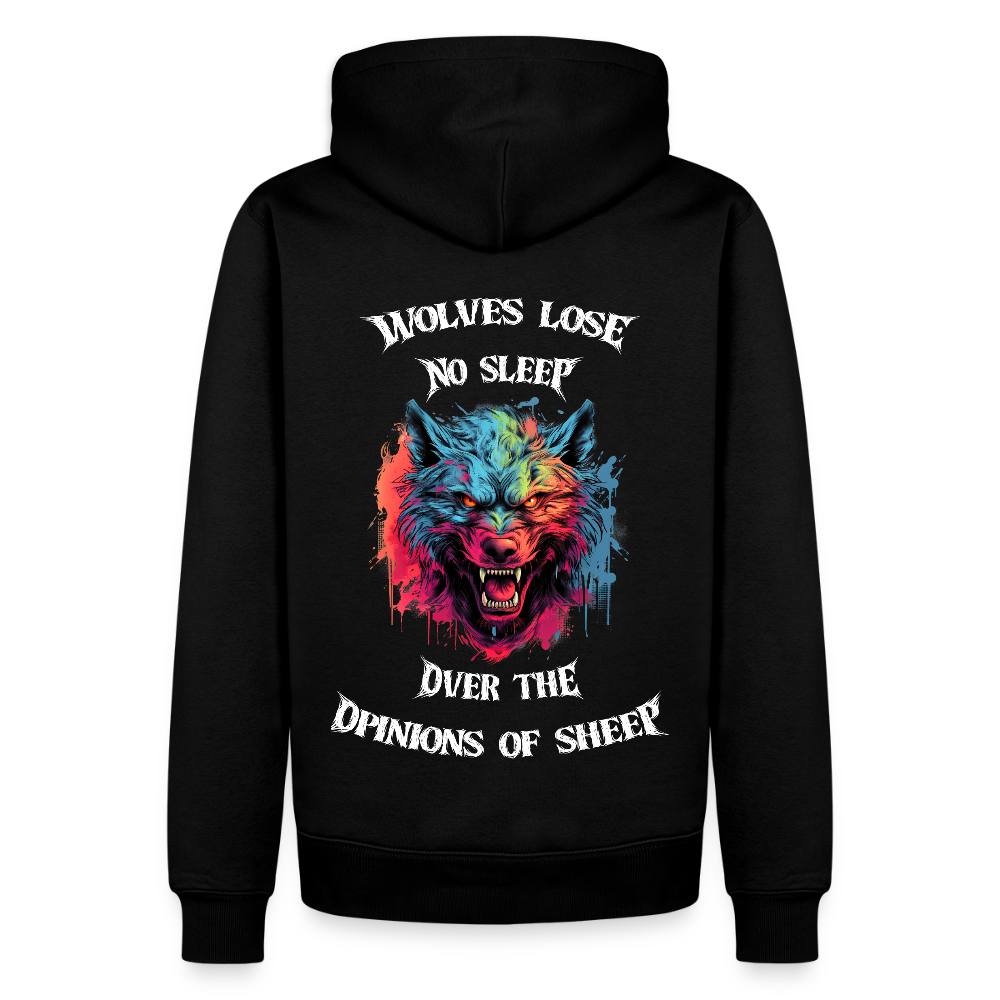 Wolves Men’s Hoodie - black