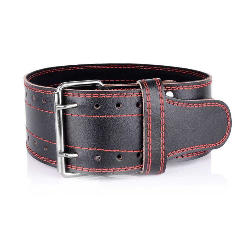 Cowhide Weightlifting Belt,Powerlifting Belt,Fitness Workout Back Protector,Deadlift Protection,Gym Lumbar Bodybuilding Training
