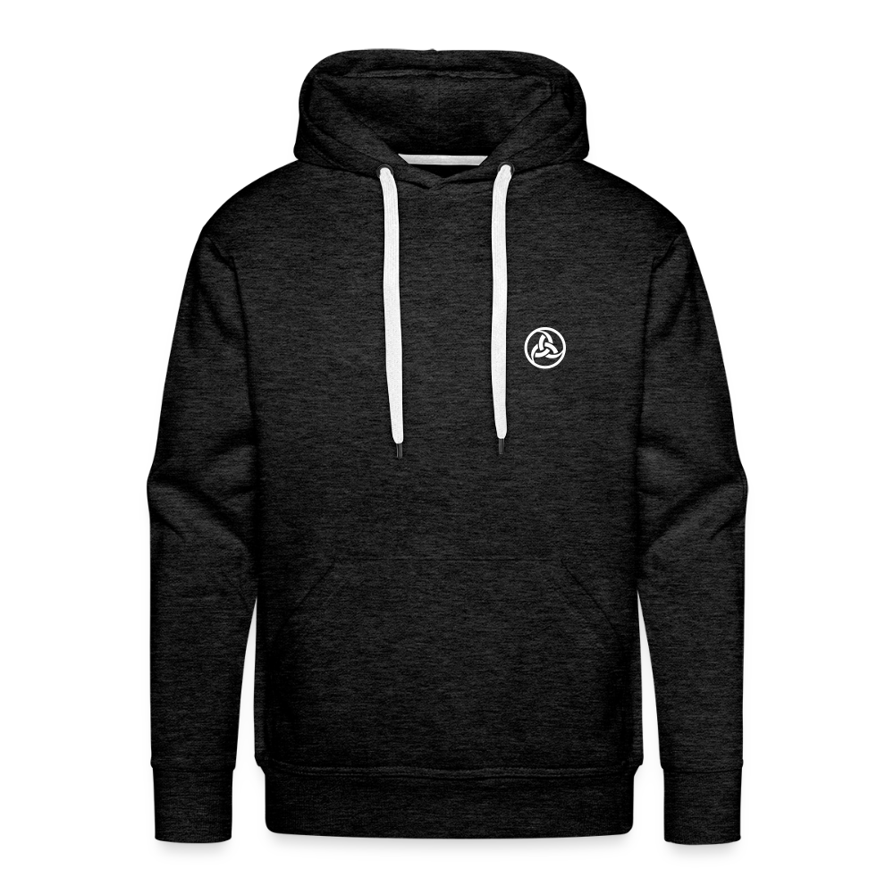 Wolves Men’s Hoodie - charcoal grey