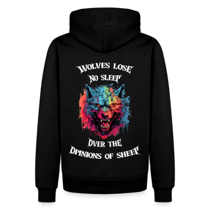 Wolves Men’s Hoodie - black